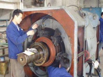 電機(jī)法蘭盤螺釘斷裂是什么原因？